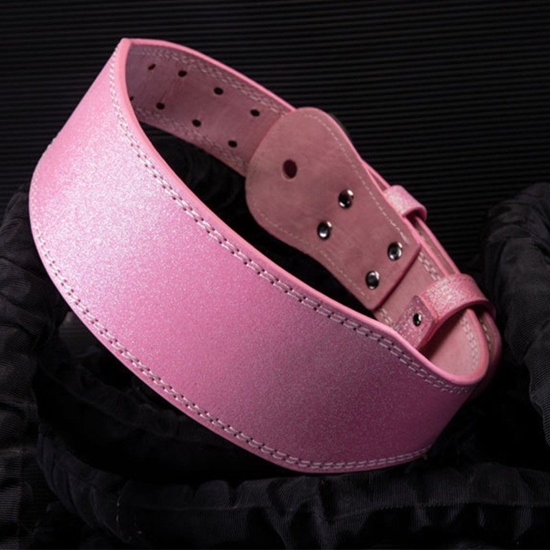 Weightlifting Belt Leather Powerlifting Belt Comfortable Sport Waist Support