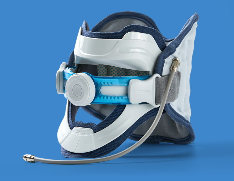 Disk Dr CS500 G2 Neck Guard Rehabilitation for Tutle Neck Vap Hand Pump Dial