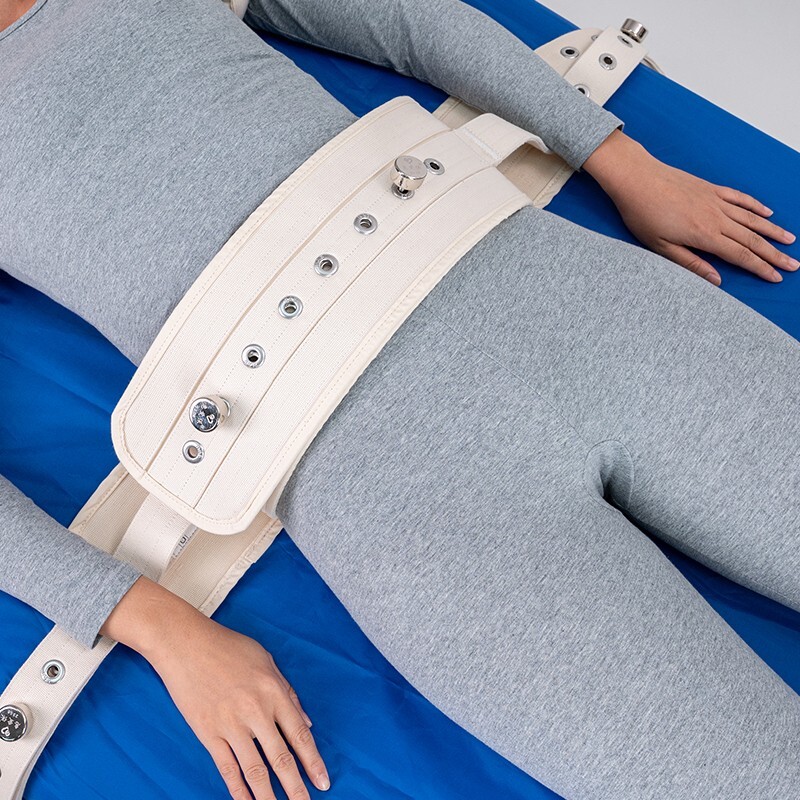 Waist Abdomen Magnetic Buckle Restraint Safety Binding Bed Comfortable Lying