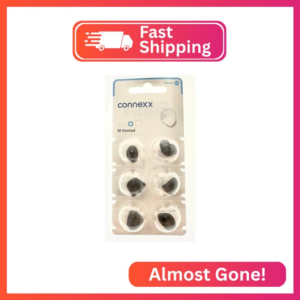 New – Connexx Sleeve 3.0 Vented by Signia (Formerly Known as Siemens) (Medium)