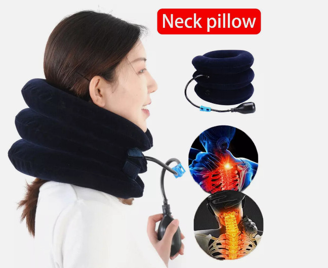 Cervical Neck Traction Device – Inflatable Collar for Neck Pain Relief