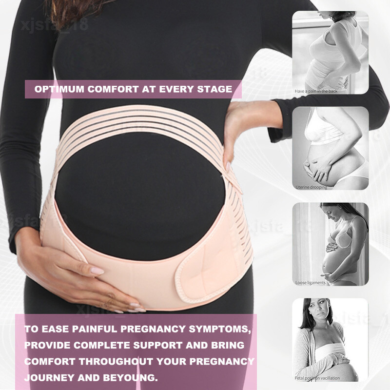 PREGNANCY MATERNITY BELT LUMBAR BACK SUPPORT BAND WAIST BELLY BUMP BRACE STRAP