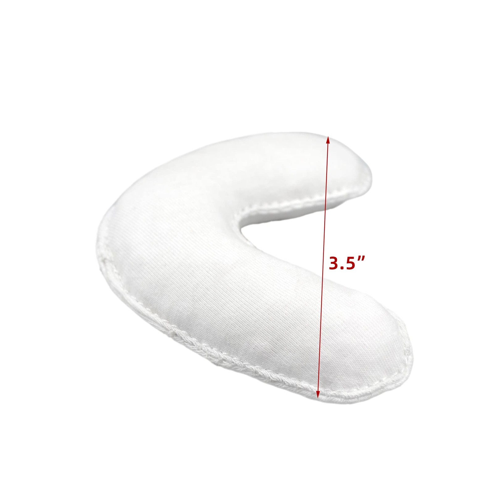 2 Pack Malleolus Pressure Pads Boots Ankle Malleolar Protection White