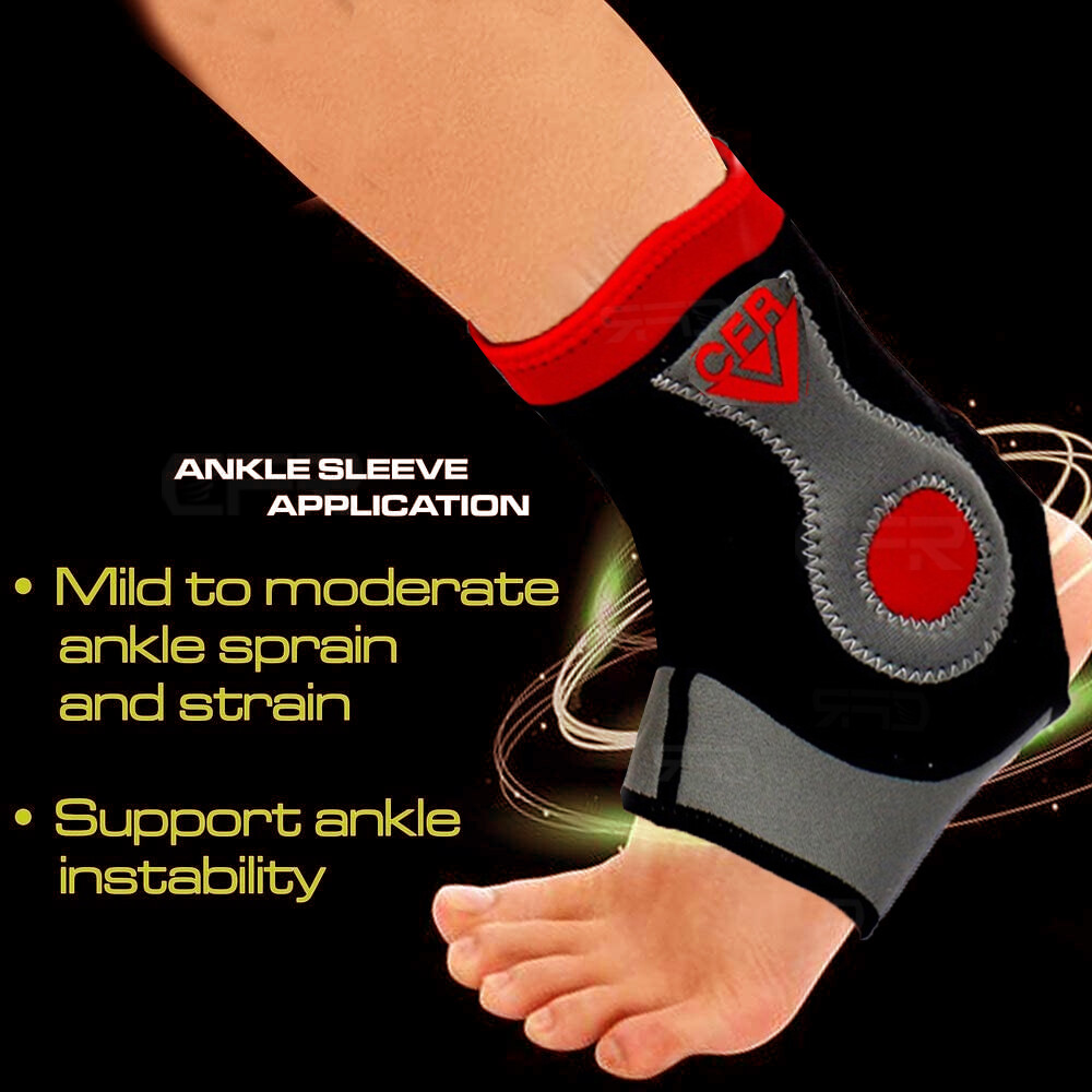Ankle Support Compression Strap Achilles Tendon Brace Foot Sprain Protector Wrap