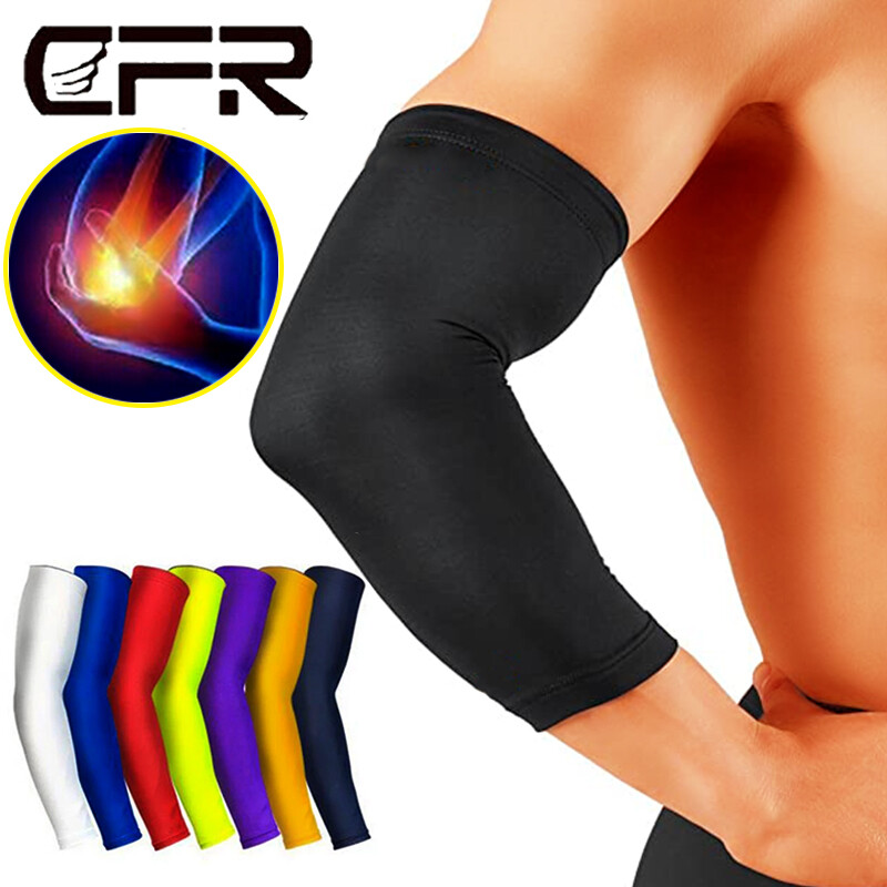 Compression Elbow Support Brace Arm Sleeve Guards Sports Elastic Protector Strap