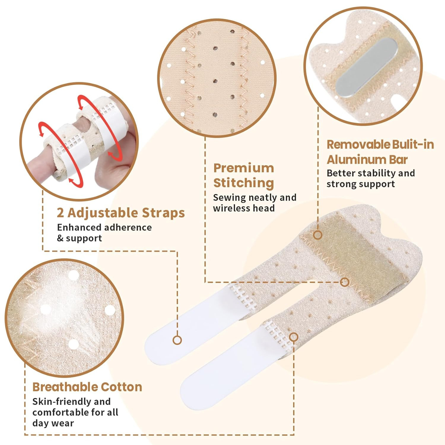 Trigger Thumb Splints, Finger Splint for Broken/Straightening/Arthritis, Brea…