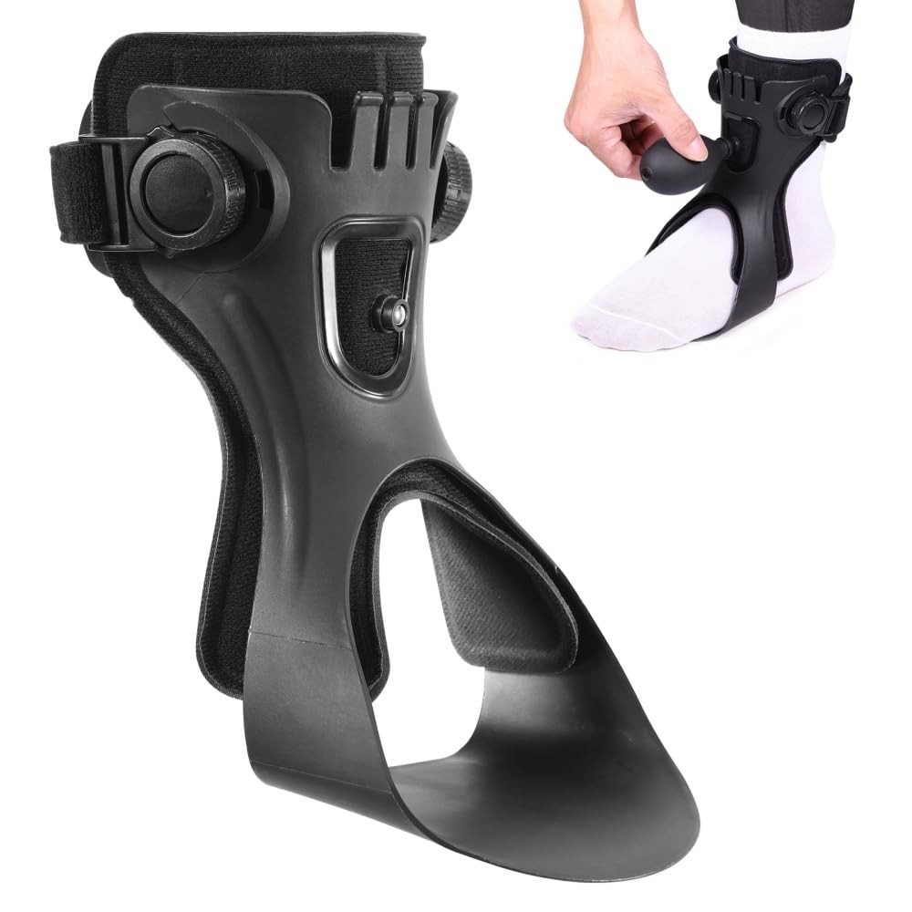 Malloraned AFO Foot Drop Brace Right Foot X-Large