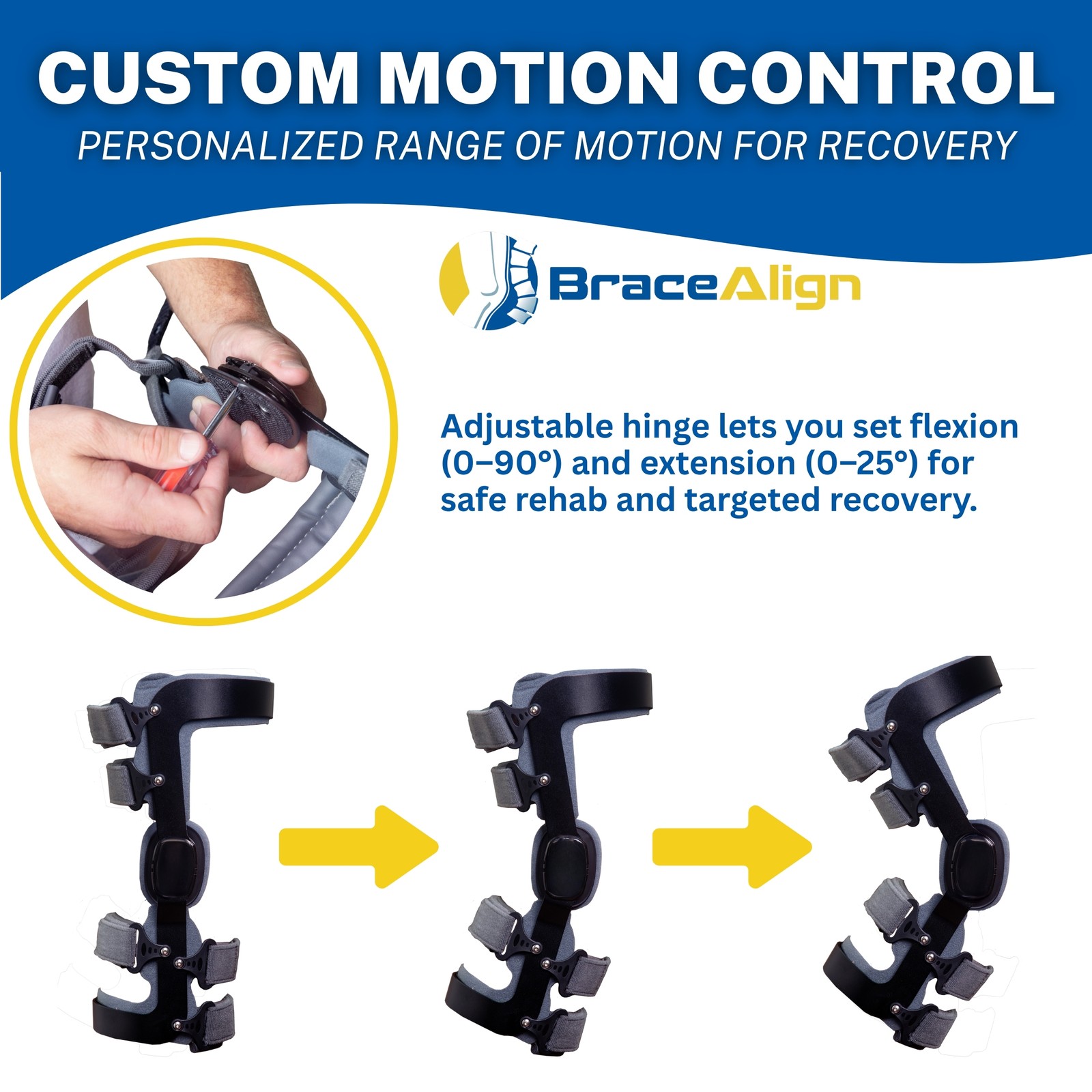 Brace Align Apex ACL Stabilizer – PDAC L1845/L1852 Approved Double Upright Knee