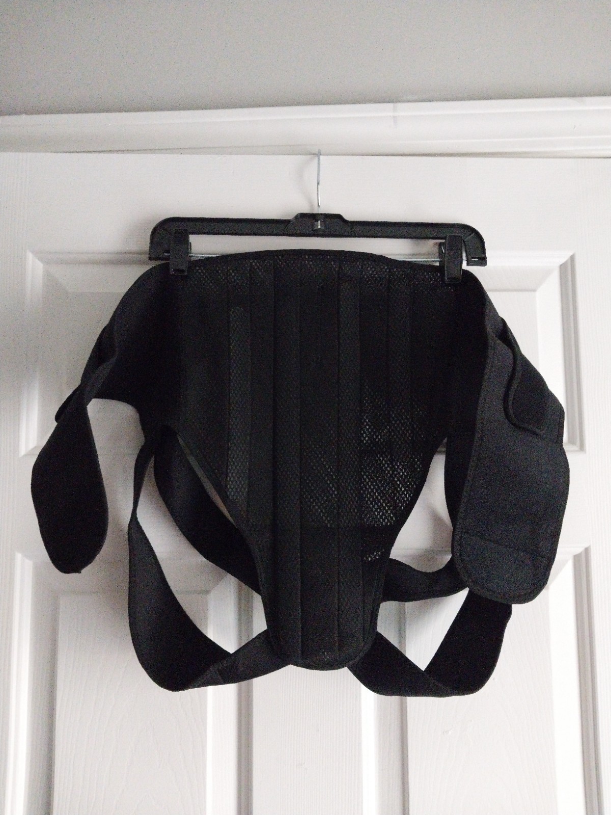 New Mesh Posture Corrector Back/Spine Lumbar Support Sz L Black