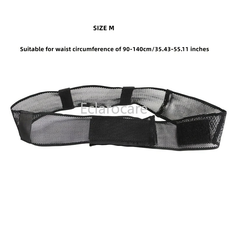 Breathable Peritoneal Dialysis Belt PD Catheter Holder Adjustable Feeding G Tube