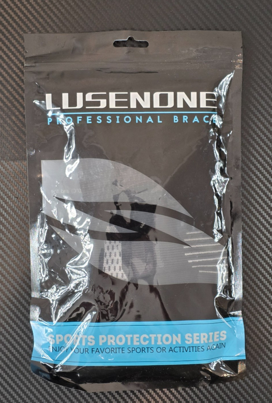 Lusenone Size XL Sports Ankle Support Brace Compression Ankle Support Black