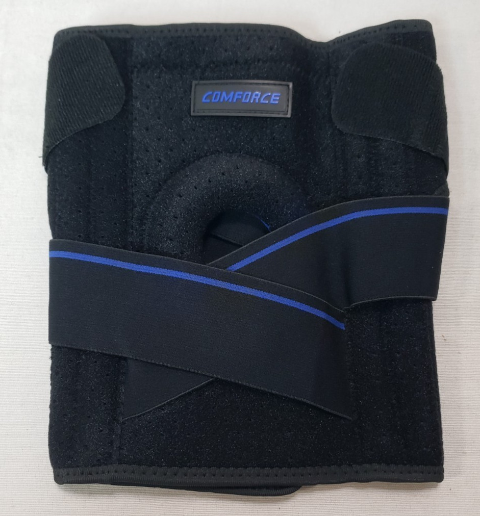 Comforce Knee Brace Open Patella Neoprene Support with Gel Pads Adjustable