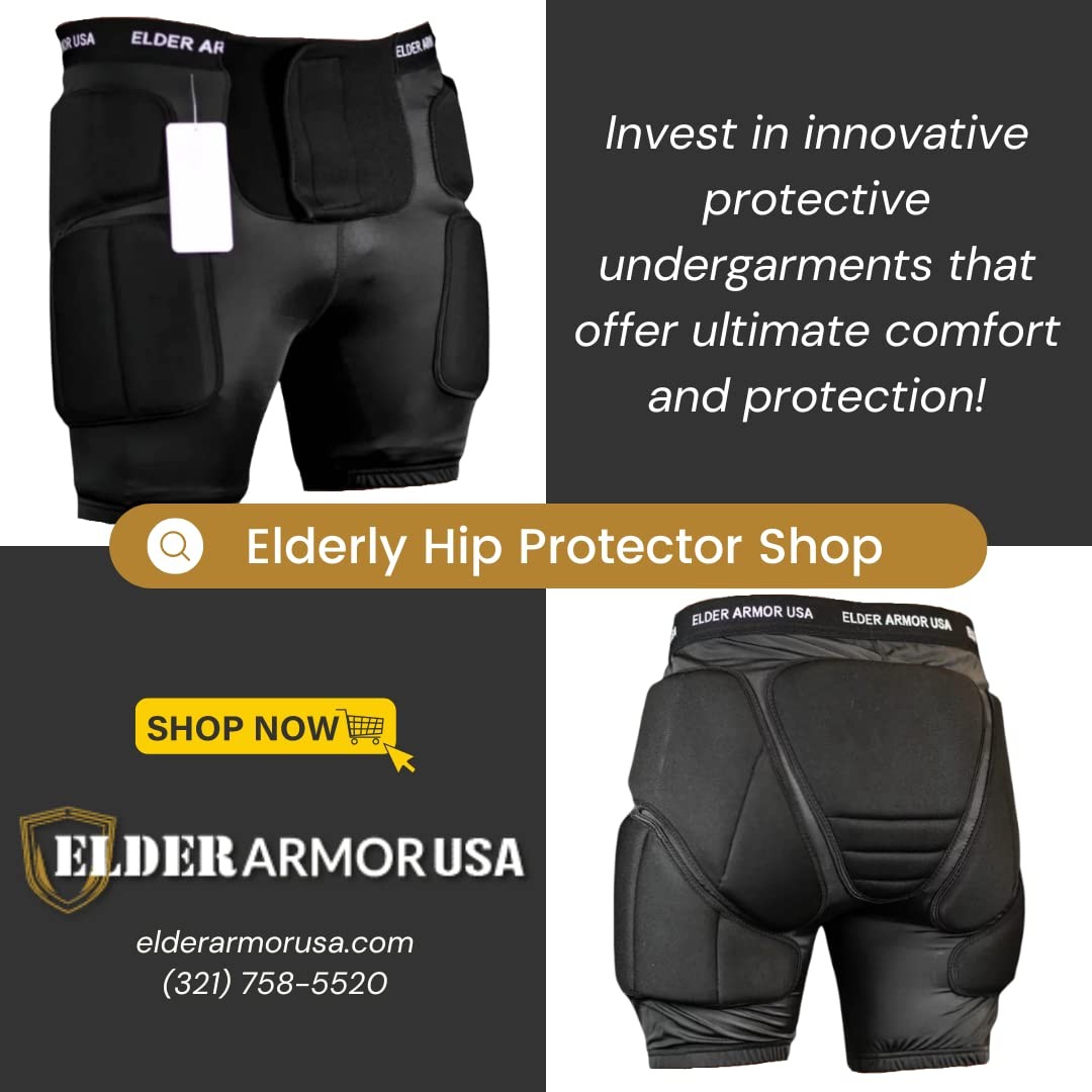 : Senior Hip Protection pad that Prevents and Protects the Hip, sit Bone, Tai…