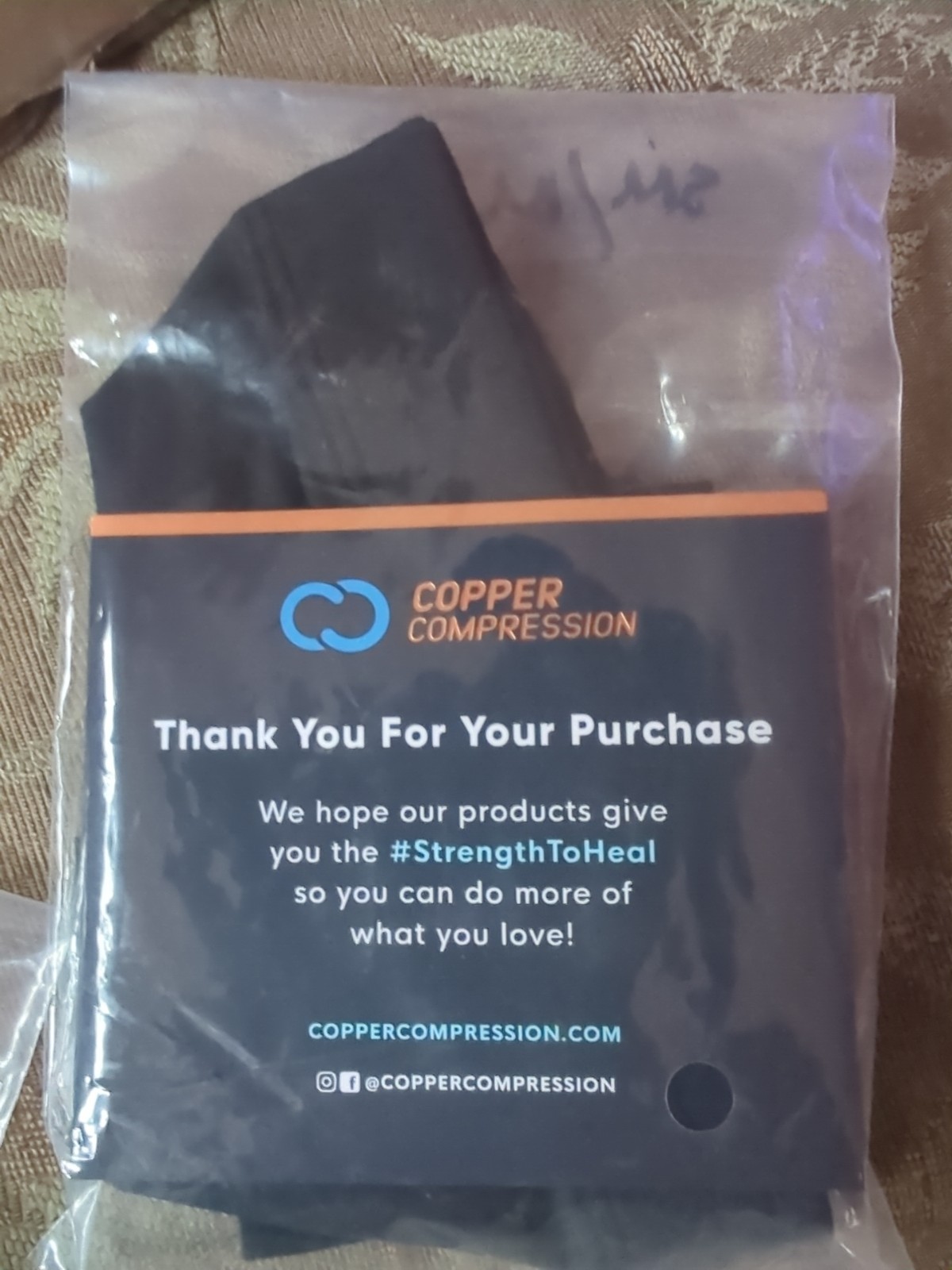 Pair Of Two Copper Infused Knee Braces Size M/S