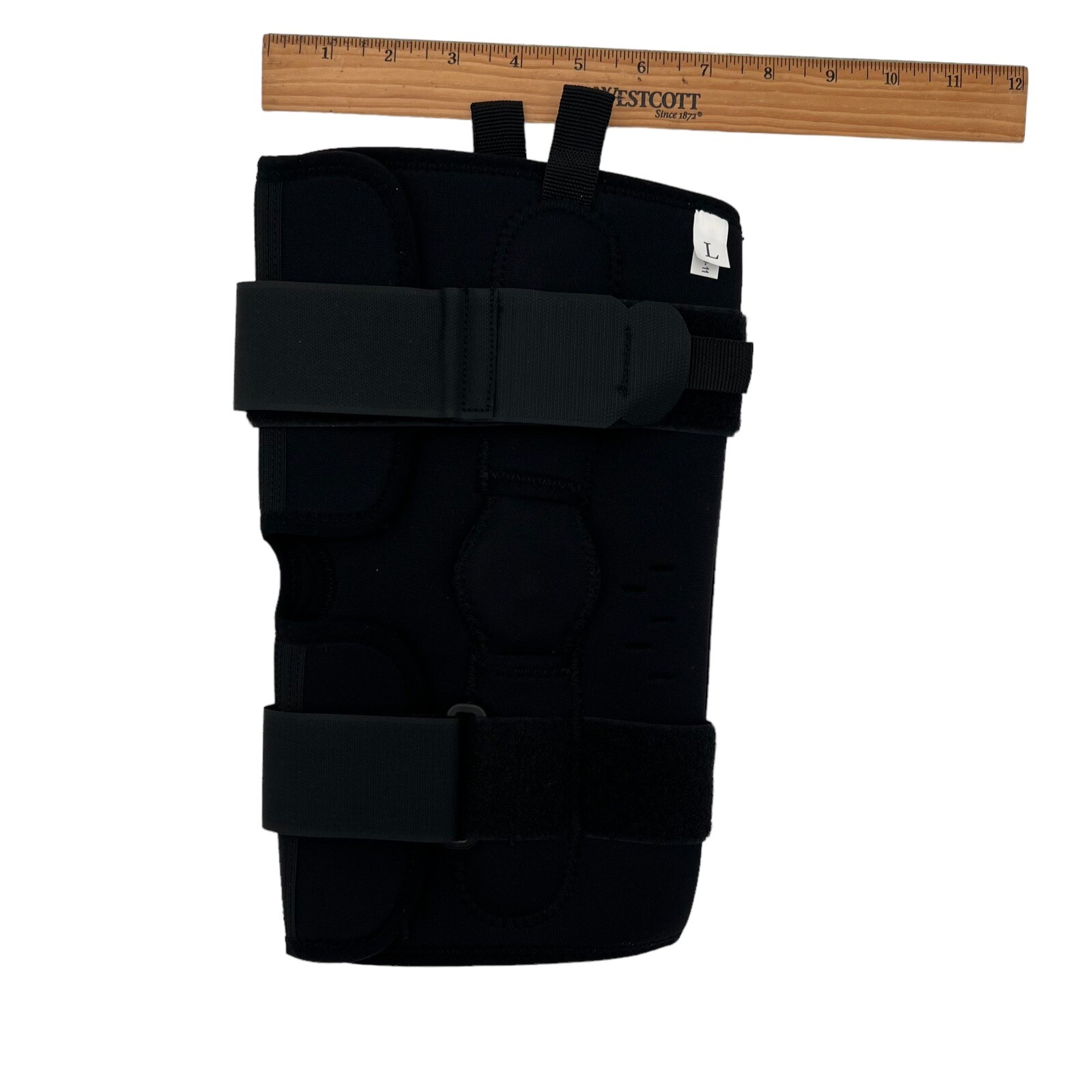 Large Wrap Around Hinged Knee Brace Support Adjustable Neoprene Medial Lateral