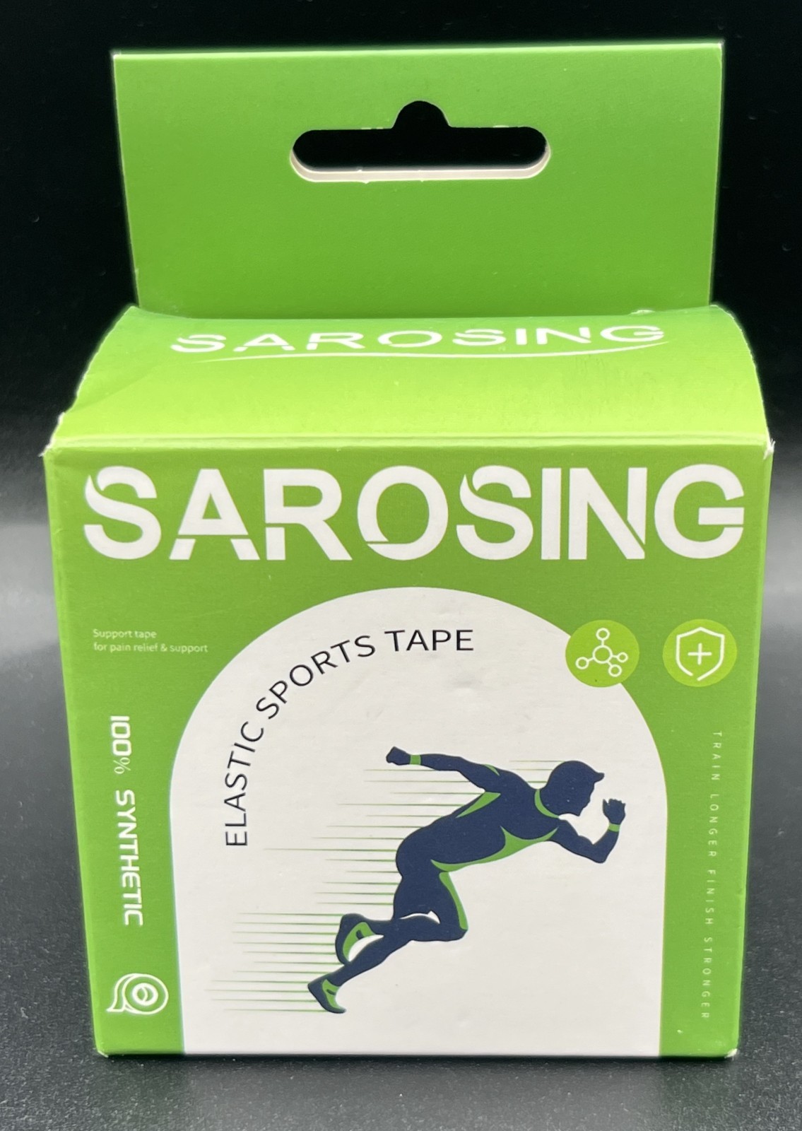 NEW/NIP Sarosing Elastic Sports Therapy Tape 100% Synthetic Waterproof 5cm x 5m