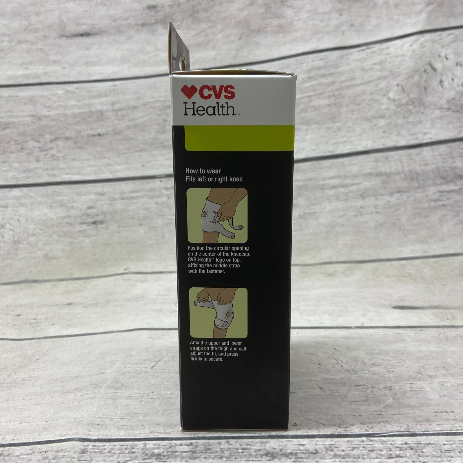CVS Health Moderate Support Knee Compression Adjustable Triple Straps XL/XXL
