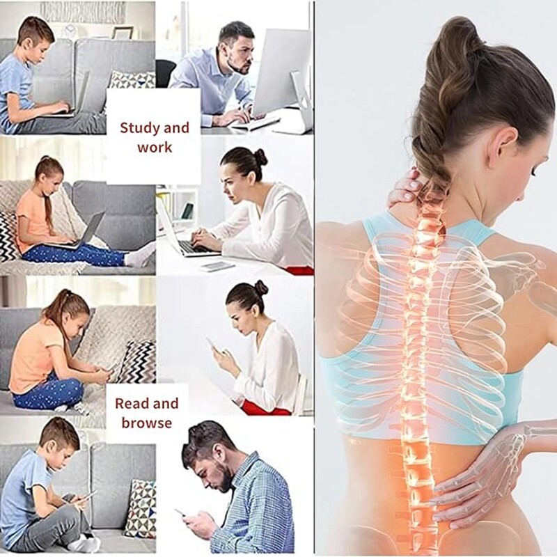 Men’s/Women’s dispersed lumbar spine back chest pressure correction support belt