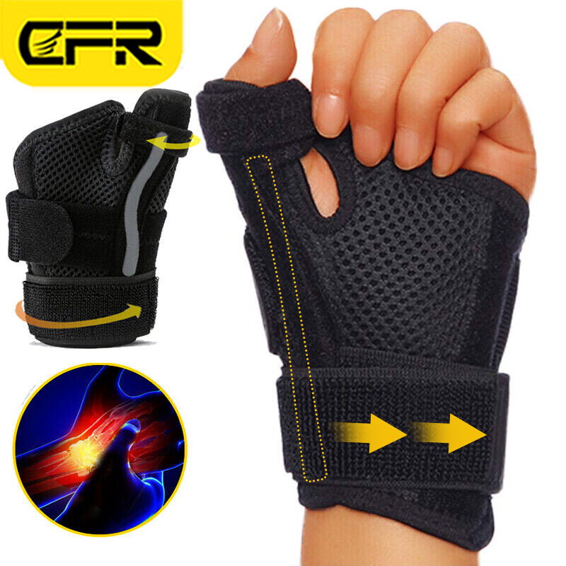 Wrist Support Brace Night Sleep Relief Carpal Tunnel Arthritis Left Right Hand