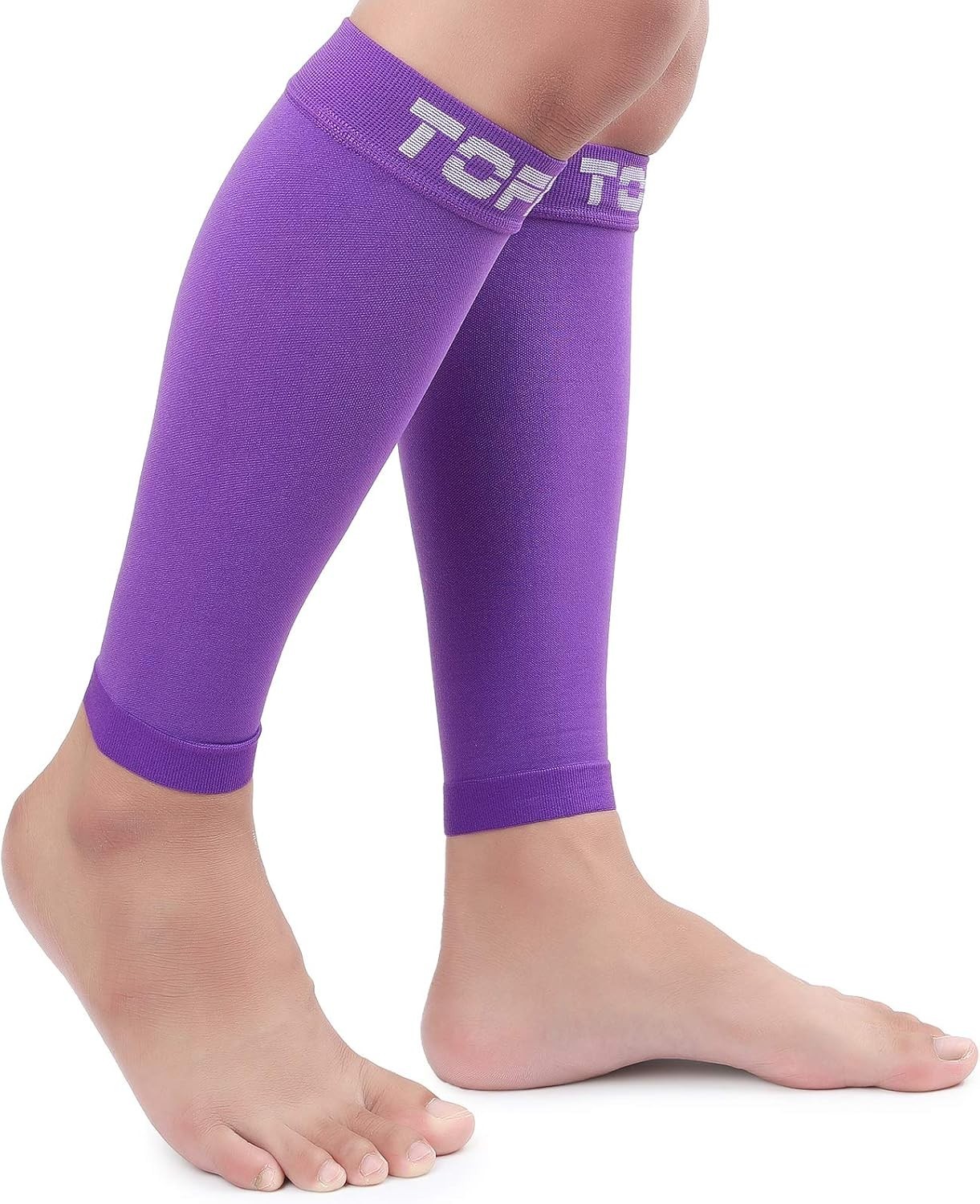 Lightweight Footless Compression Sleeves – 20-30mmHg for Swelling & Shin Splints