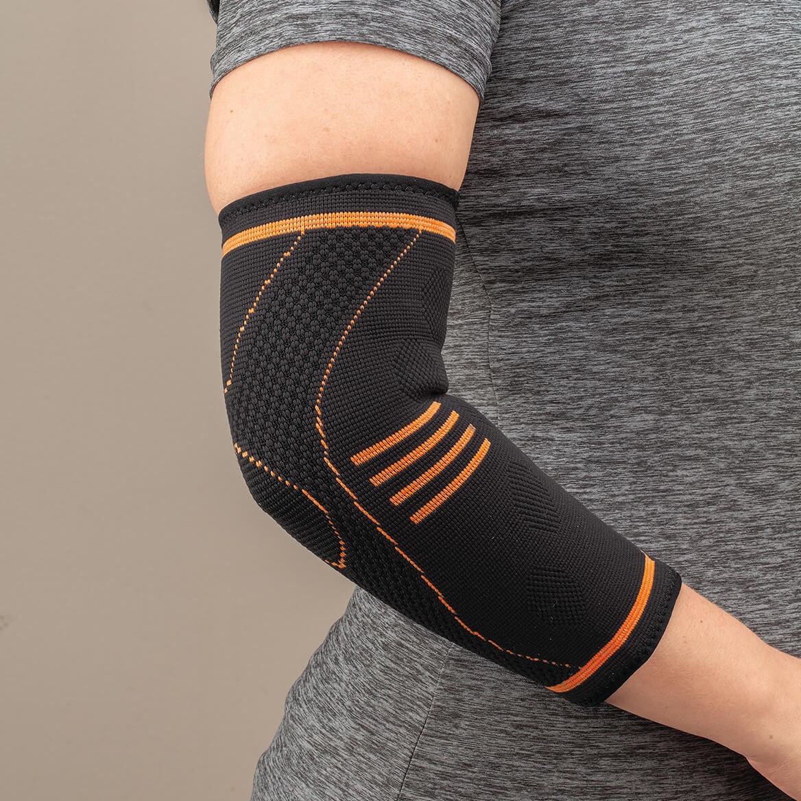 LivingSURE Copper Compression Elbow Support, SM/MED