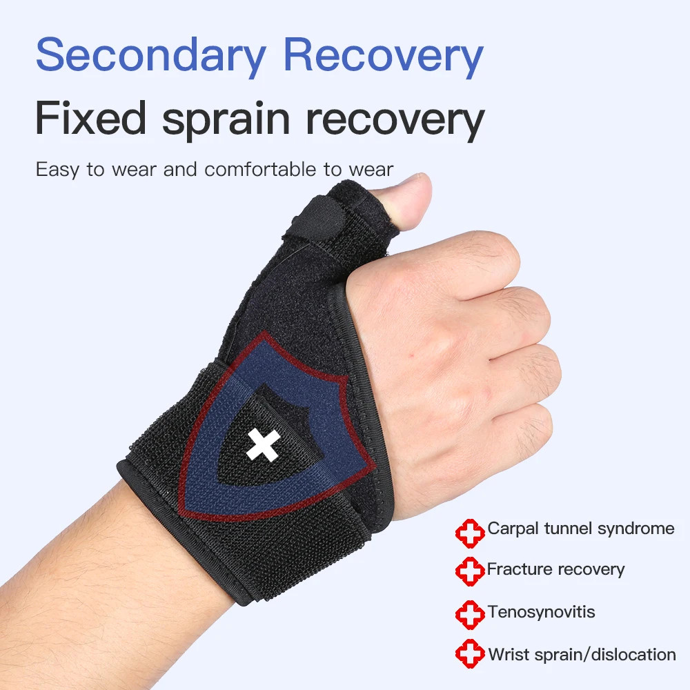 1PC Flexible Splint Wrist Thumb Support Brace for Tendonitis Arthritis