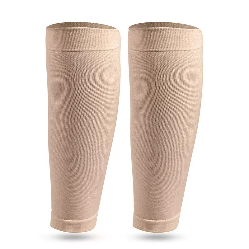 Calf Sleeves Leg Support Compression Socks for Runners Shin Splint Varicose Vein