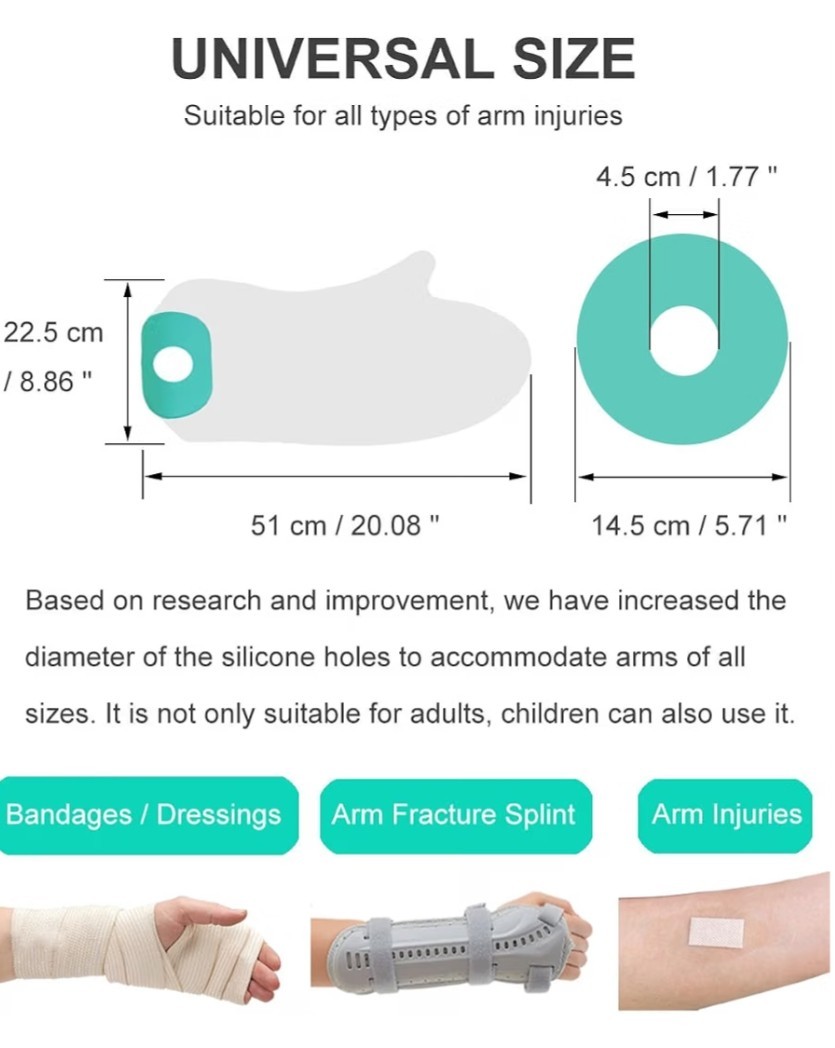 Cast Cover- Waterproof Arm Cast Cover For Adult-Universal Size