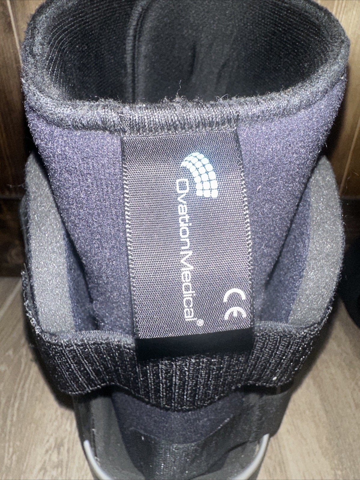 Ovation Medical Gen2 Short Walking Boot Pneumatic Pump Black Shockpod Size S