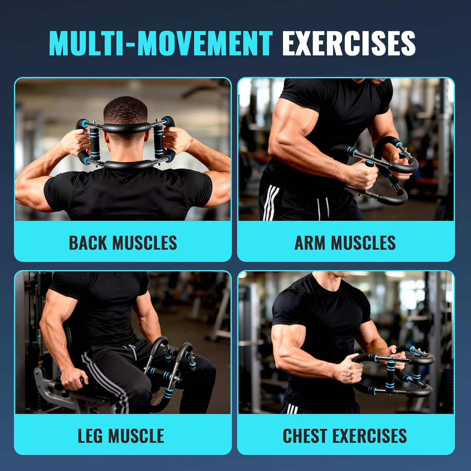 Twister Arm Trainer Adjustable Upper Body Fitness Equipment for Men Women Home