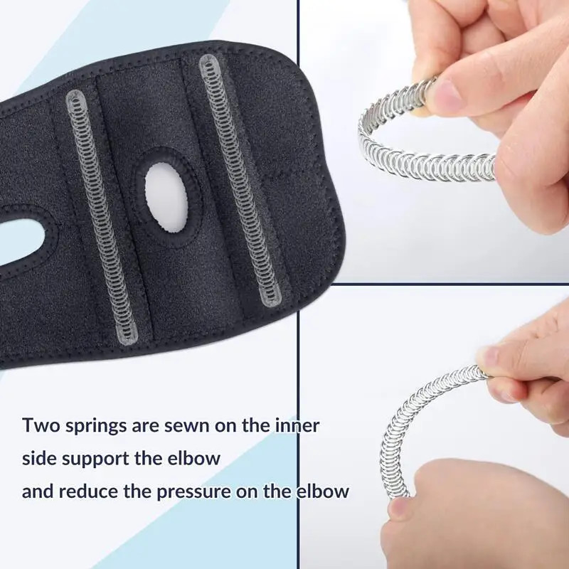Elbow Compression Sleeve Brace Tendonitis Tennis Golf Arthritis Weight Lifting