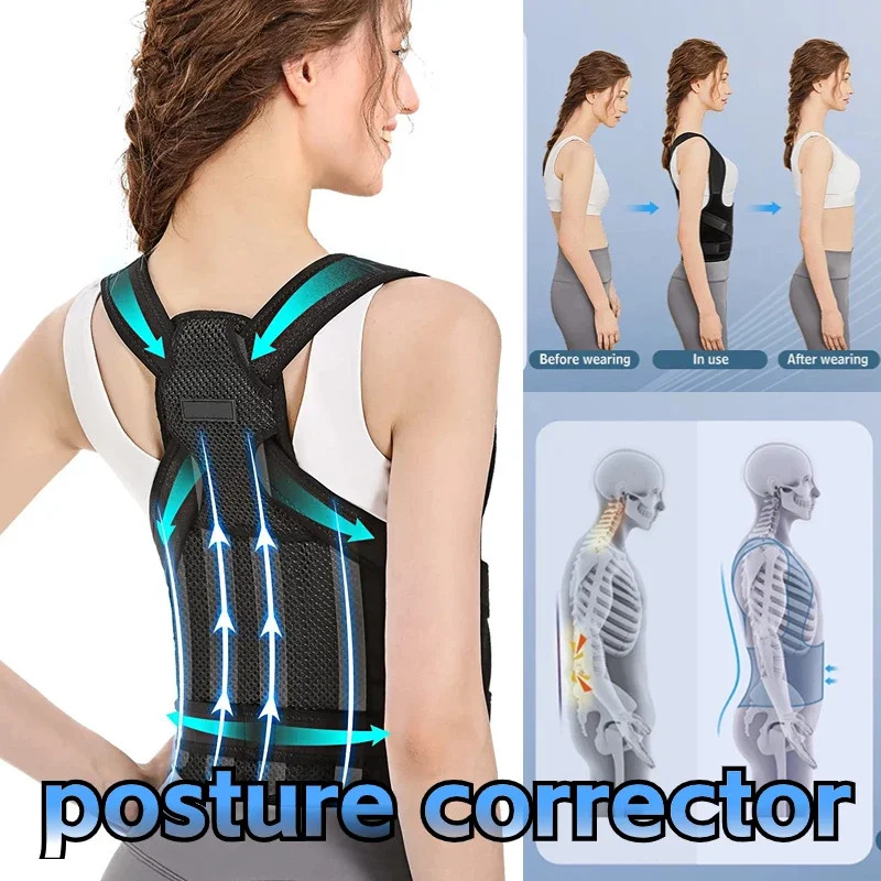 Posture Corrector Back Orthopedic Straps for Men and Women Fully Adjustable…