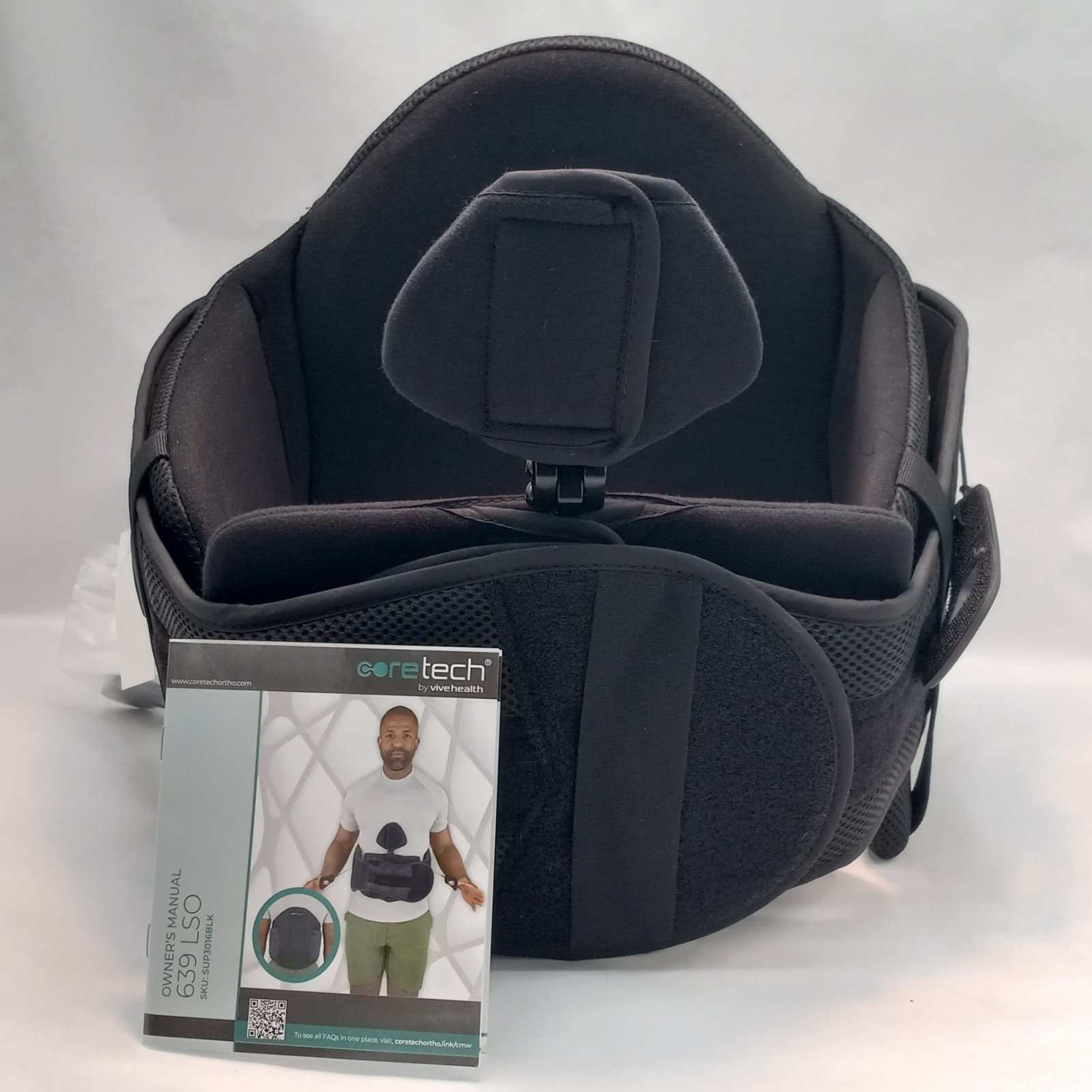 CORETECH 639 LSO Adjustable Back Brace (One Size Fits All) New With Tags