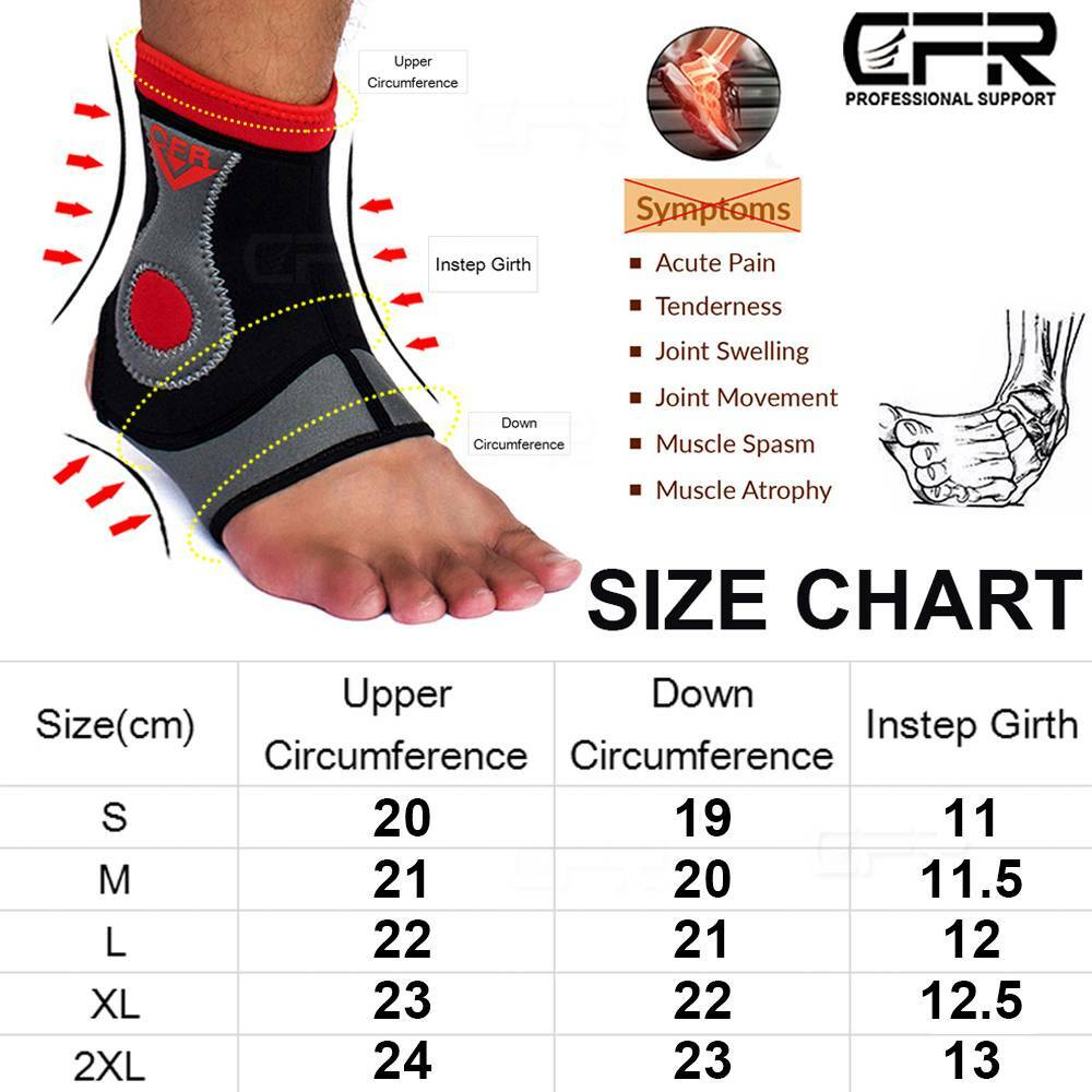 Ankle Support Compression Strap Achilles Tendon Brace Foot Sprain Protector Wrap
