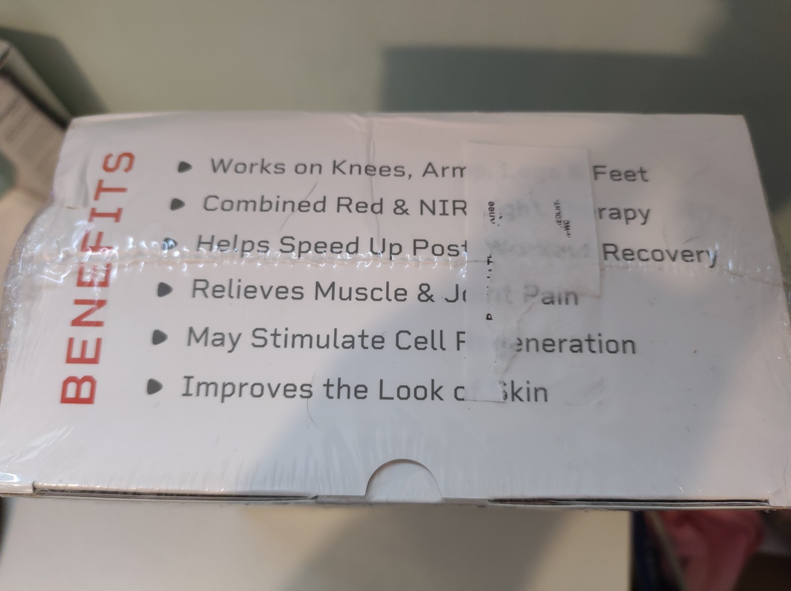 Red Light Therapy Knee Brace – Portable Infrared Device for Pain Relief Stiffnes