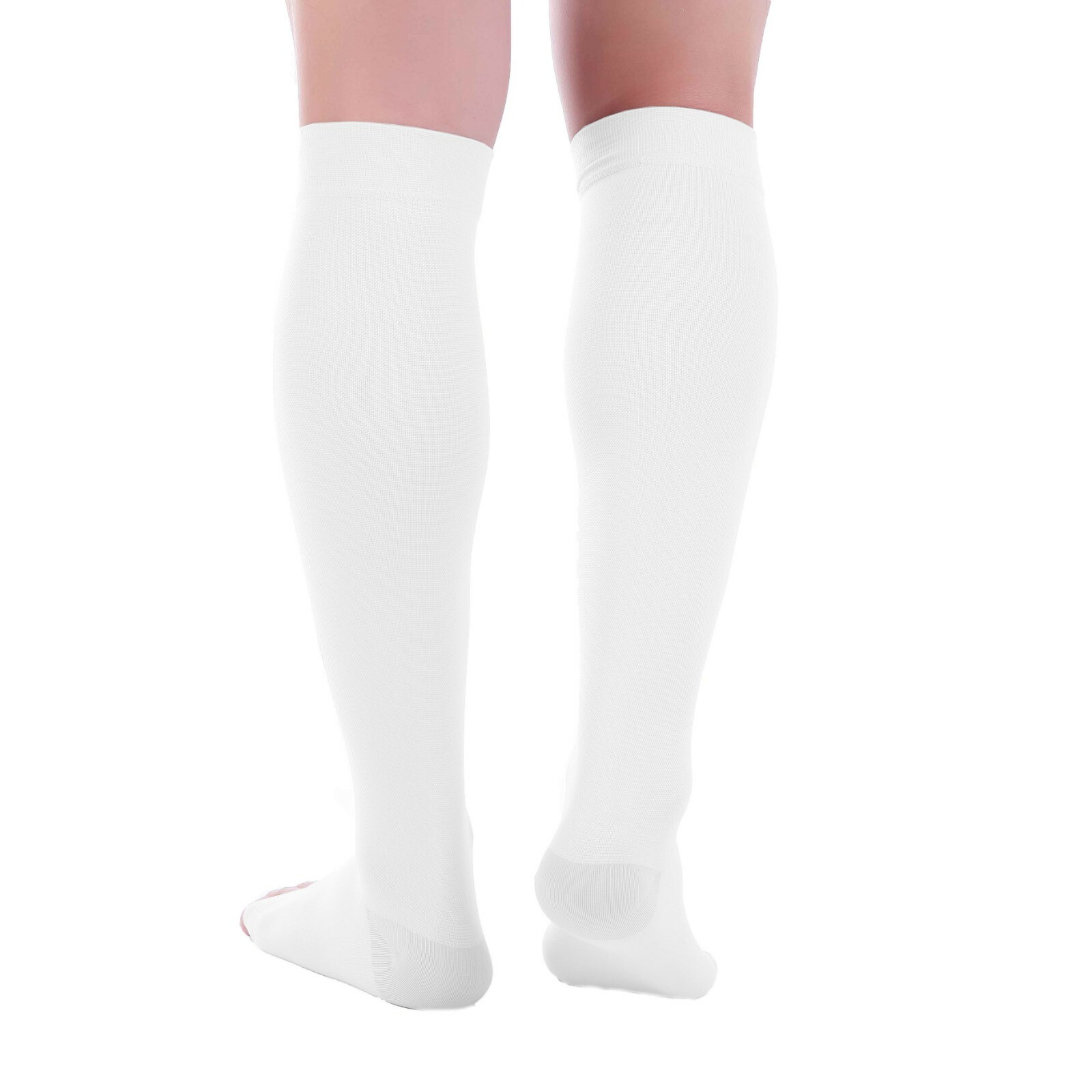 Doc Miller Open Toe Socks Compression Socks 15-20 mmHg Recovery Varicose Veins