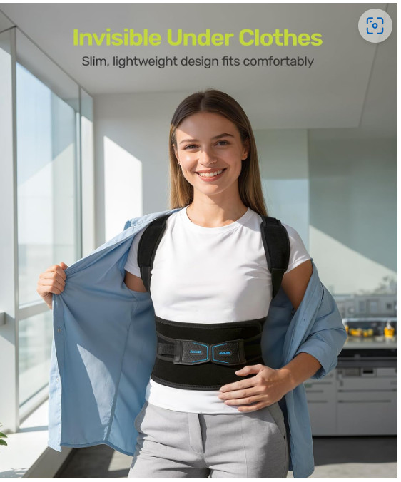 Fajas Para Hombres Brace De Trabajo Soporte Back Support Work Lifting Suspender
