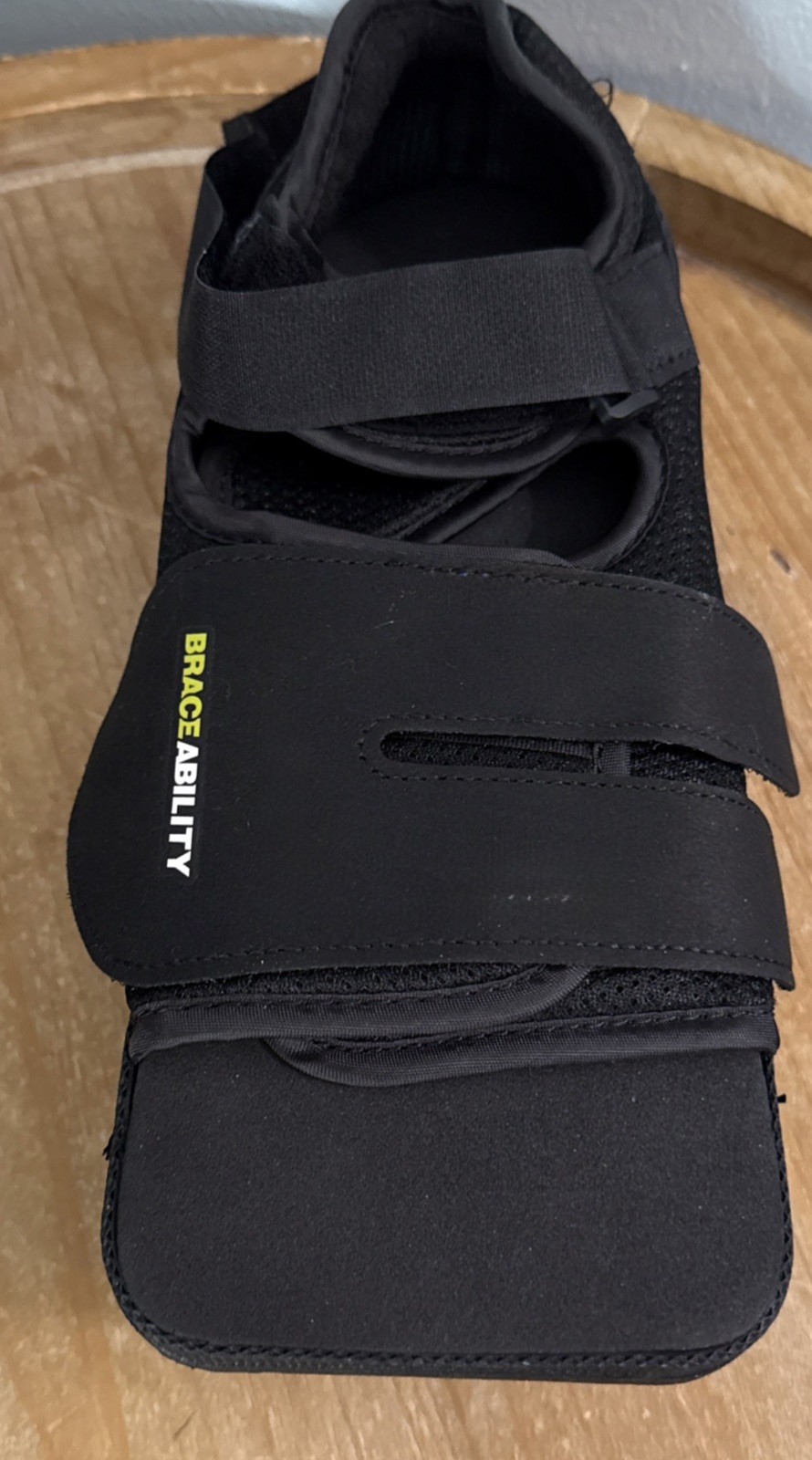 NEW BraceAbility Open Toe Forefoot Offloading Post Op Shoe Wedge Boot Medium