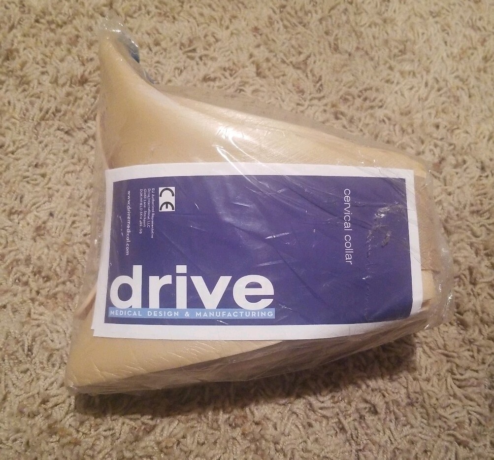 Drive Medical Cervical Collar X-Large New Foam Neck Support Immobilizer NIP