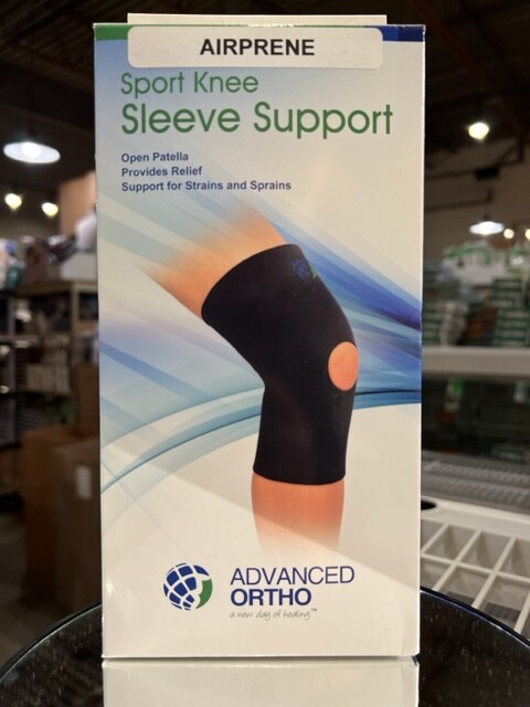 Advanced Orthopaedics Airprene Sport Sleeve Knee Support (Large)