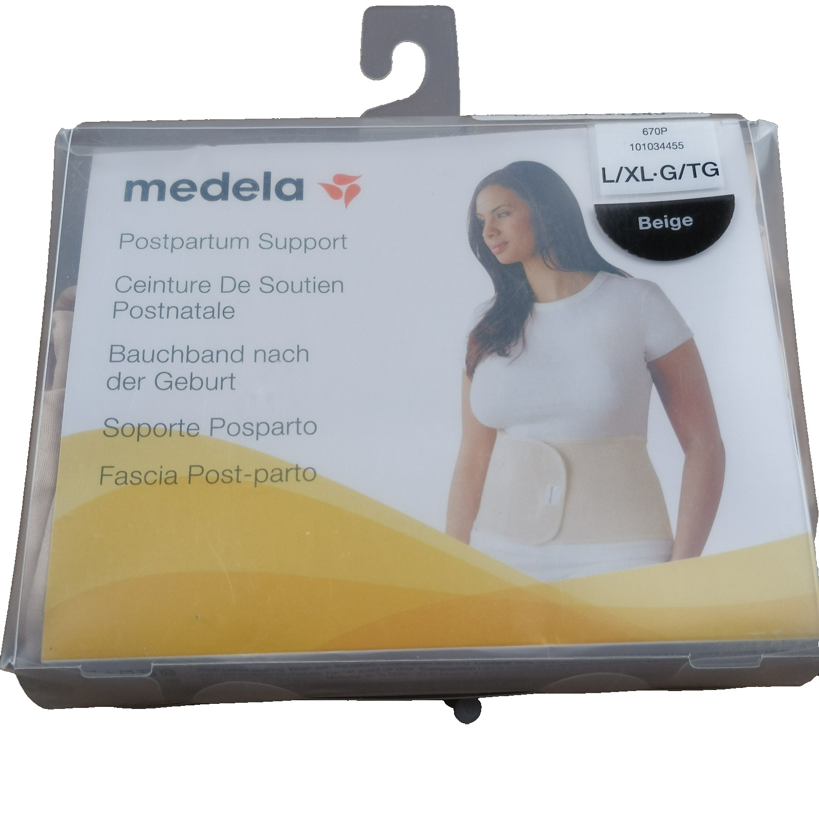 Madela Matrenity Postpartum Support Comfort Belt Beige L/XL 670P