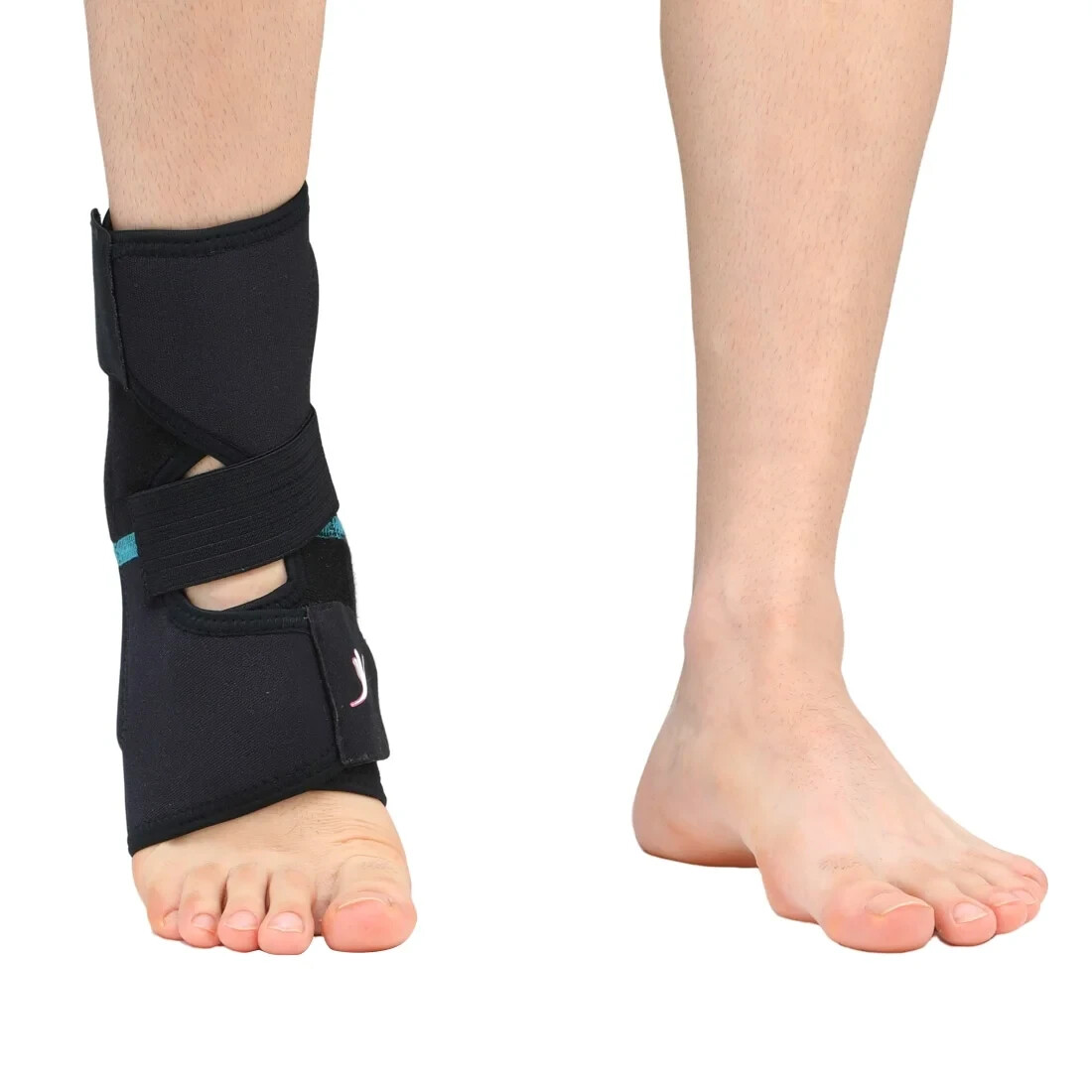 Flamingo Ankle Wrap – Neoprene Support, Footwear Compatible, Black