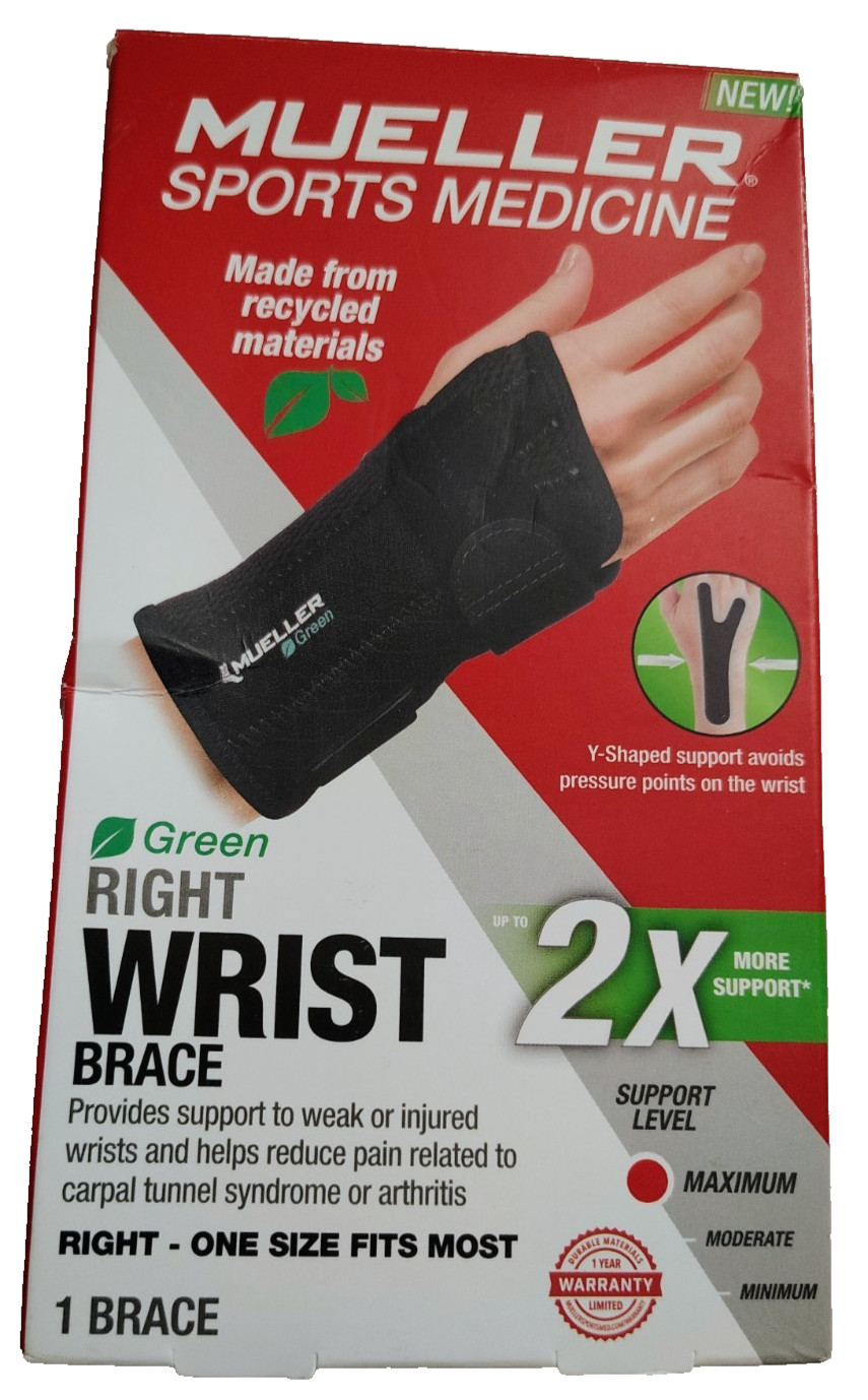 Mueller Green Right Wrist Brace