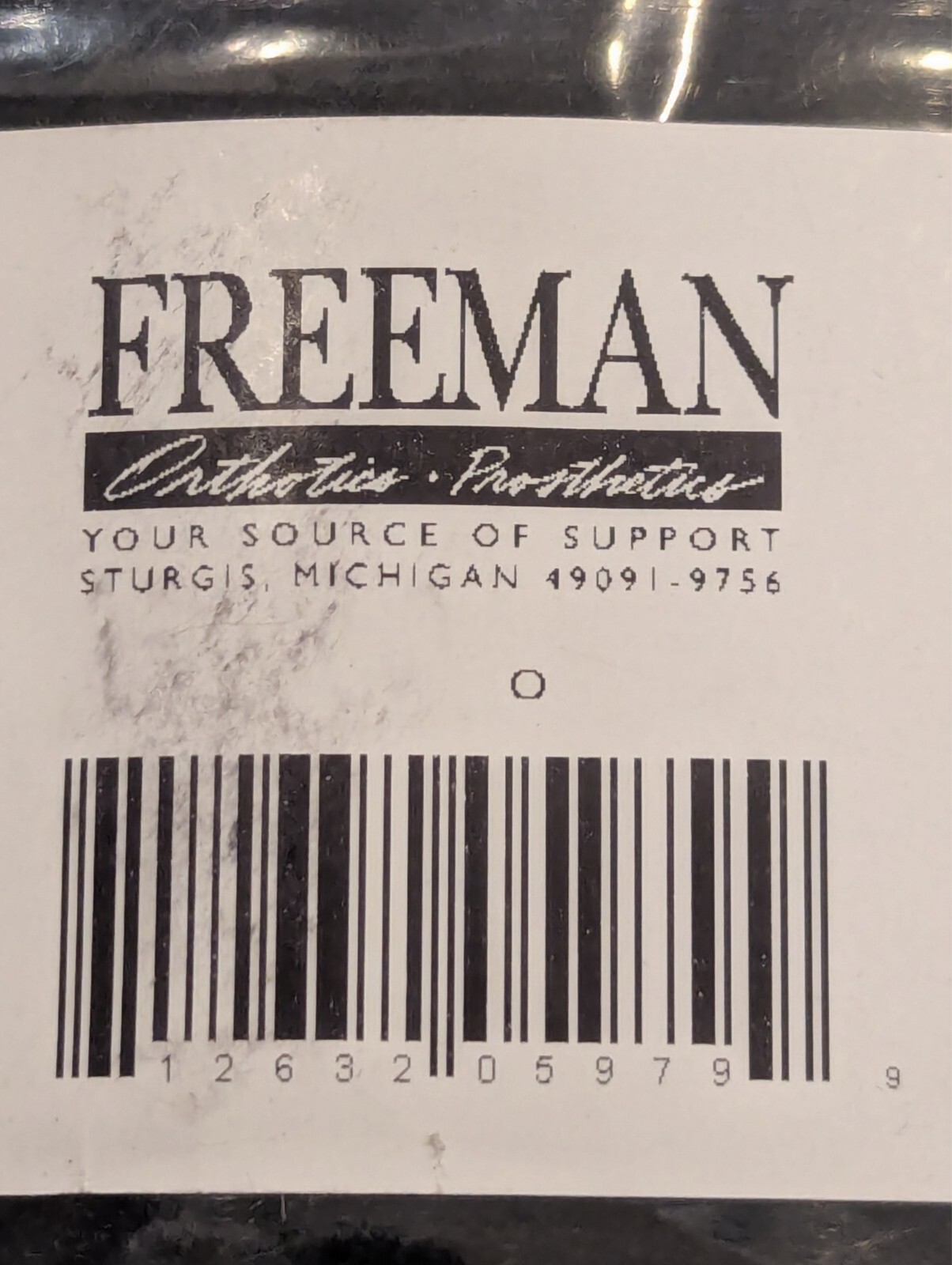 Freeman Orthotics Wraparound Knee Brace Neopreme Model 662 size 1