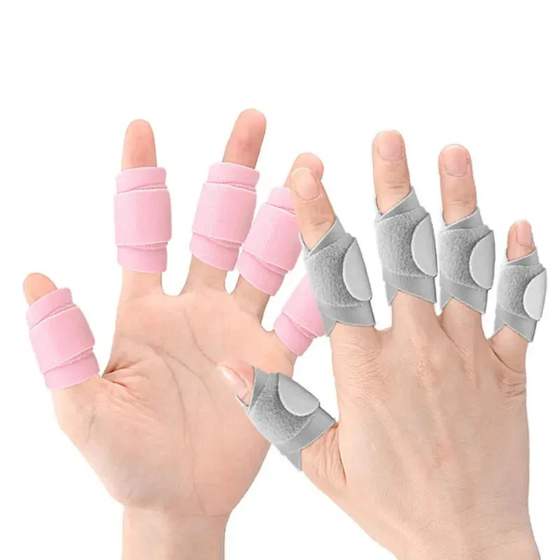 5PC Adjustable Finger Splint Brace for Arthritis Pain Relief Reusable…