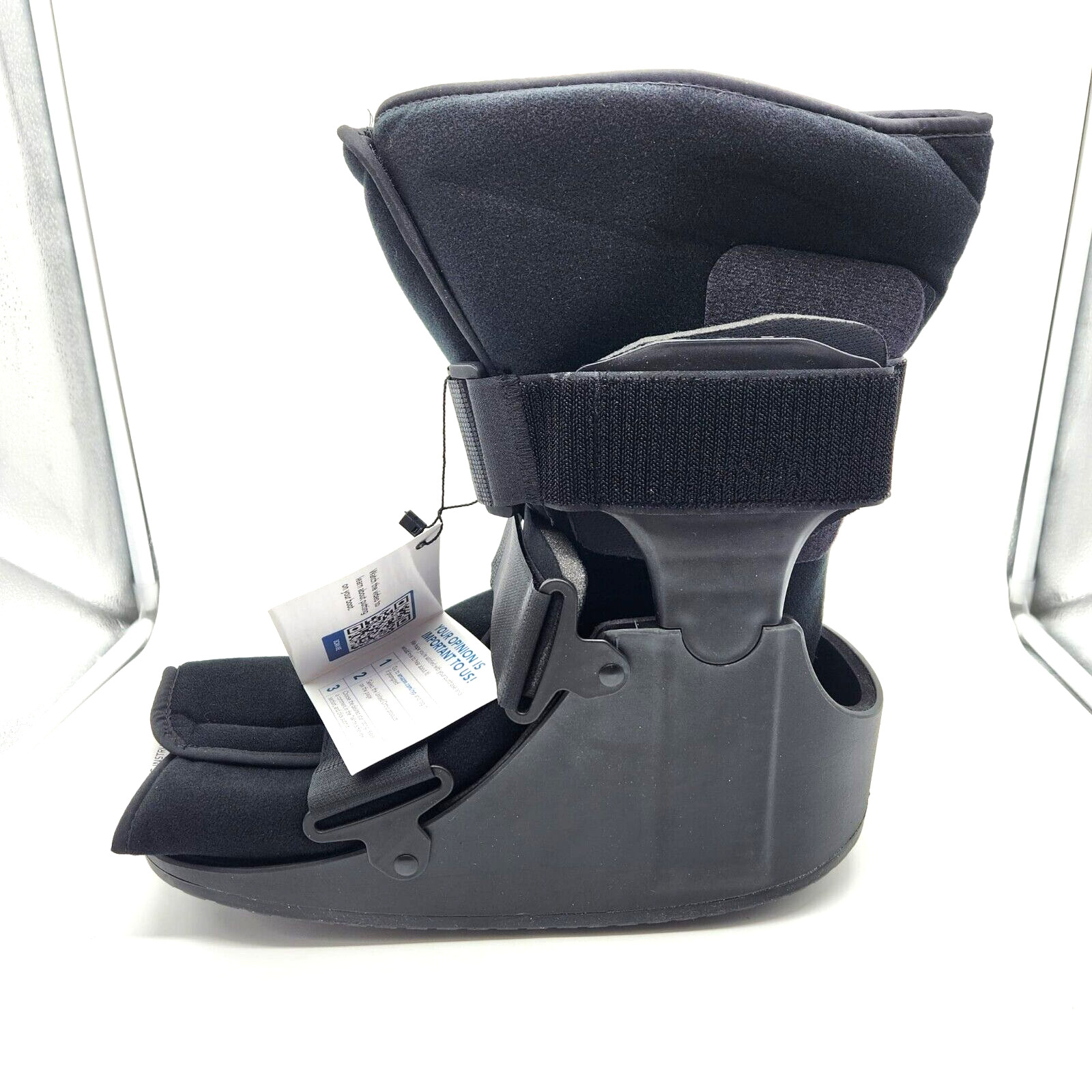 United Ortho Short Air Cam Walker Fracture Boot X-LARGE Foot Ankle Black