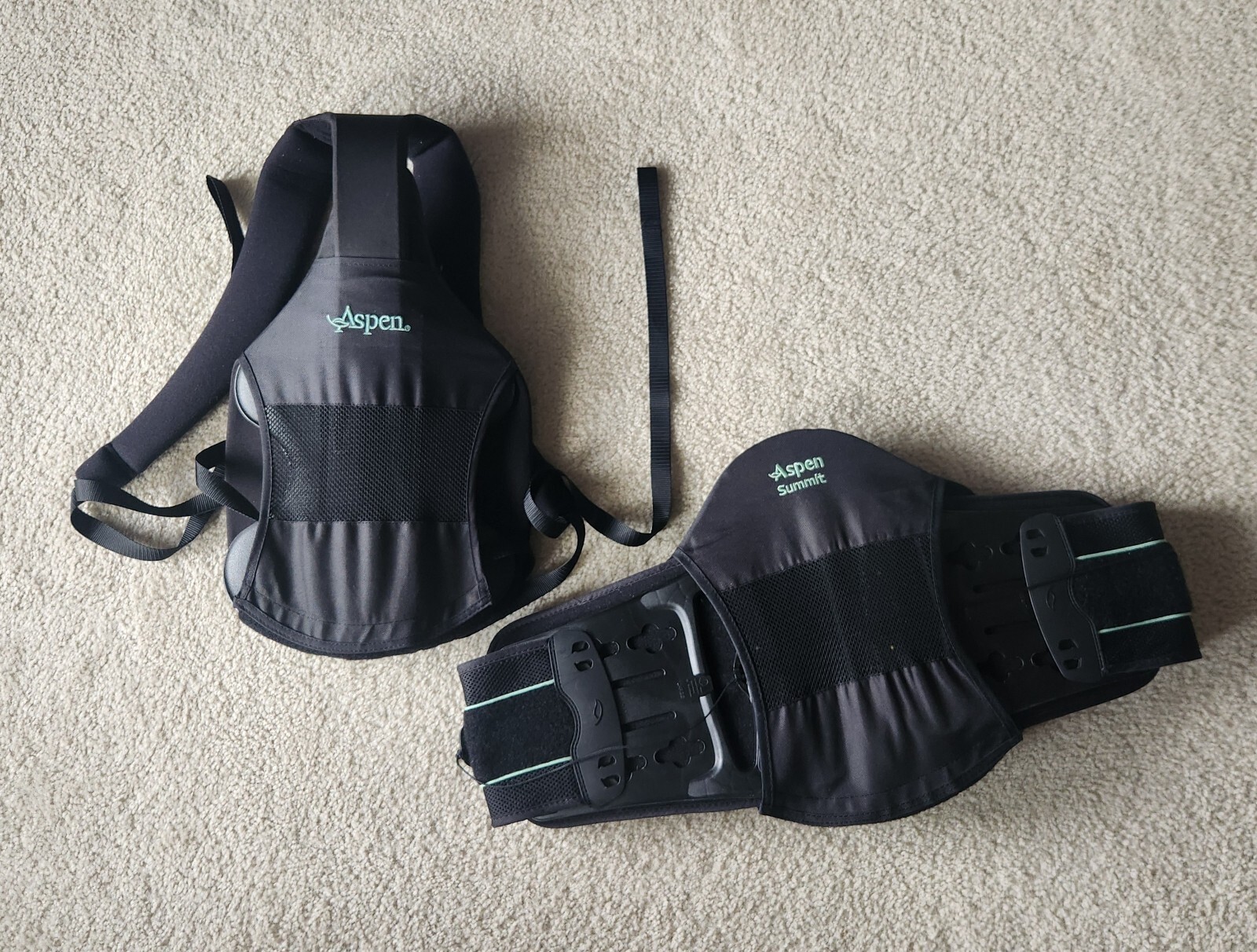 Aspen Lumbar Support Back Brace One Size Fits All Adjustable