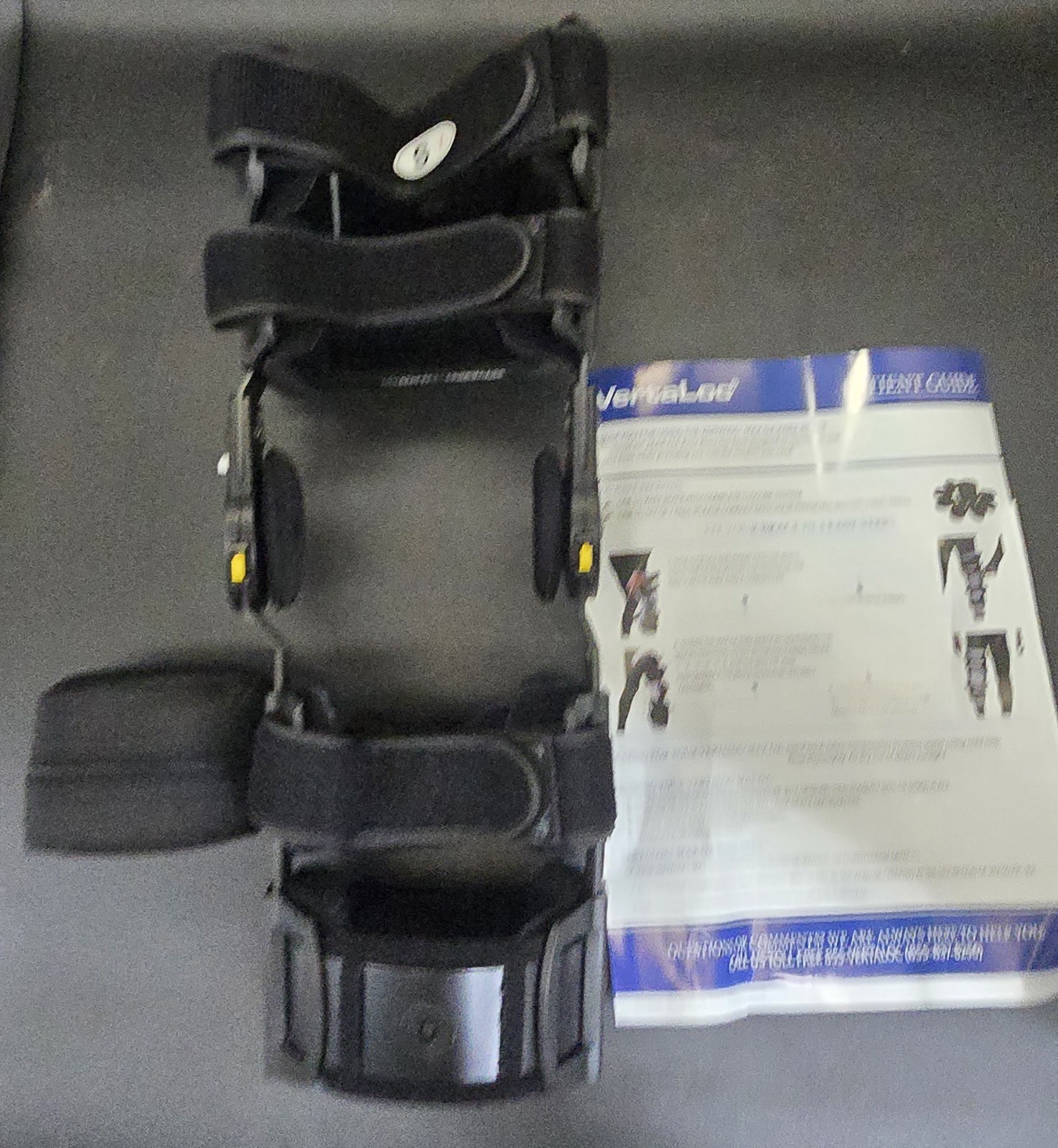 Vertaloc Max OA Knee Brace Support RIGHT Size SMALL Black BRAND NEW