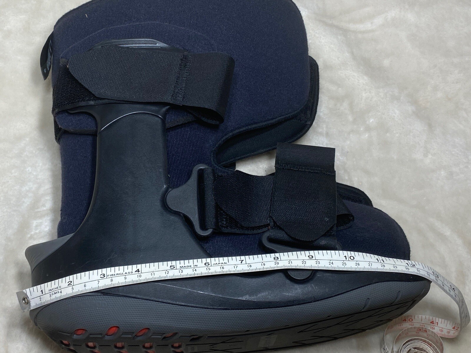 BREG 20″ Full Shell Walking Boot with Pump Large Orthopedic Walker EUC