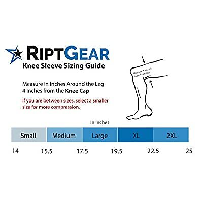 Compression Knee Sleeve – Knee Brace for Arthritis, Patella Stabilizer, Meniscus